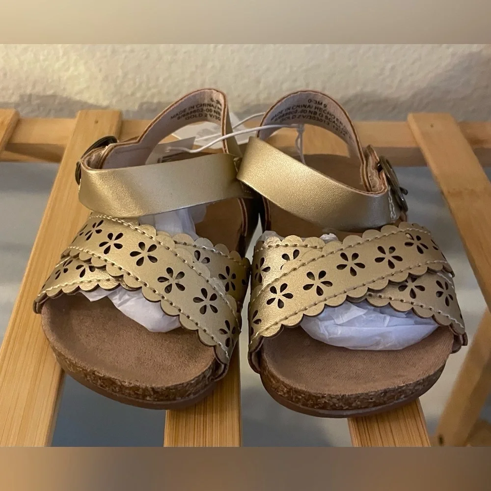 NEW…Old Navy Double Strap Baby Sandals